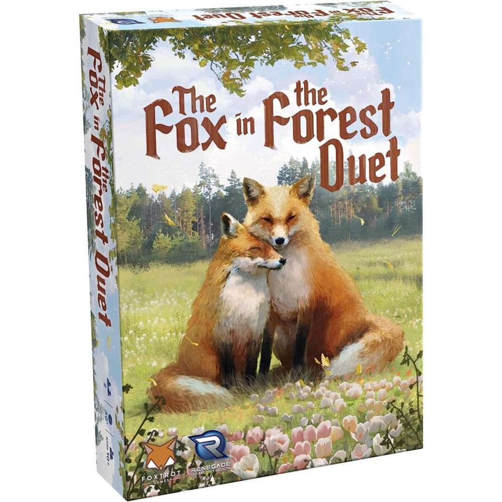Renegade Game Studios Fox in the Forest Duet Card Game for 2 Players Aged 10 & Up , Cooperative Trick-Taking Game.