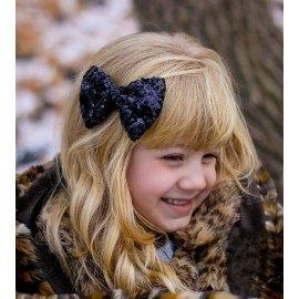 Love Fairy Girl\'s Lovely Fashion Bow Hairpin Sequins Hair Clip for Daily Life Travel Party Festivals (Pink ) Love Fairy Girl\'s Lovely Fashion Bow Hairpin Sequins Hair Clip for Daily Life Travel Party Festivals (Pink )