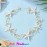 Unicra Starfish Bride Wedding Hair Vine Pearl Bridal Headband Headpiece Beach Wedding Hair Accessories for Women and Girls (Gold)