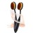 DNHCLL 2 PCS Professional Oval Loose Powder Toothbrush Foundation Makeup Brushes for Blending Liquid, Cream or Flawless Powder Cosmetics