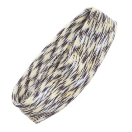 Motique Accessories Girls Stretchy Knit Headband With Eyes and Fuzzy Eyebrows-Yellow and White Motique Accessories Girls Stretchy Knit Headband With Eyes and Fuzzy Eyebrows-Yellow and White