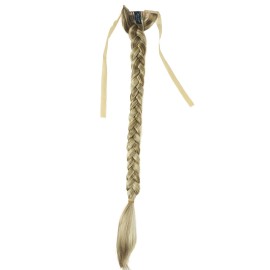 Lydell 24 Long Fishtail Braid Wrap Around Ponytail Extension Synthetic Hairpiece H16/613 Blonde Highlighted Lydell 24 Long Fishtail Braid Wrap Around Ponytail Extension Synthetic Hairpiece H16/613 Blonde Highlighted