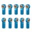 10PCS ShareGoo Aluminum M3 Tie Rod End Ball Joint Link Ball Head Holder Compatible with Tamiya HSP Traxxas Axial SCX10 1/10 RC Car Truck Buggy Crawler