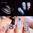 Acrylic Nail,Coffin Nails Full Cover, Ivtor Clear Artificial Nails Tips Ballerina Nail Art DIY at Home For Women 600Pcs 10 Sizes
