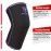 Elbow Sleeves 5mm (1 Pair) - High Performance Elbow Sleeve Support for Weightlifting, Weight Training & Powerlifting - Best Compression Straps - for Men and Women (Small, Black/Purple)