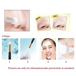 AKOAK 1 Pack Soft Nose Brush with Wooden Handle, Pore Cleanser, Acne Removing Blackhead Clean Brush Beauty Care Tool - Effectively Cleans Any Part of the Nose AKOAK 1 Pack Soft Nose Brush with Wooden Handle, Pore Cleanser, Acne Removing Blackhead Clean Brush Beauty Care Tool - Effectively Cleans Any Part of the Nose