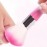 SILPECWEE 3Pcs Nail Brushes for Cleaning Powder, Makeup Brush Nail Clean Up Brush Acrylic Nail Brush Cleaner Nail Dust Brush Manicure Brush Nail Art Tools