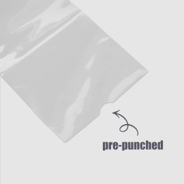 EZ Tattoo Clip Cord Covers - 100 Pcs Clip Cord Covers for Tattoo Machine, Clear Clip Cord Sleeves for Tattoo Machine Covers Wrap and Tattoo Equipment Supply