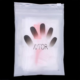 600 Pcs Full Cover Clear False Nails Oval Acrylic Home DIY Nail Art 10 Sizes