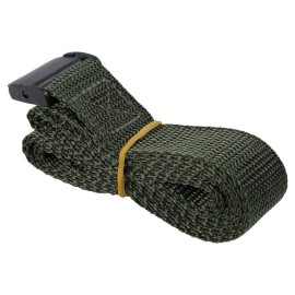 Folgtek 5pcs Trail & Game Camera Straps Belts Hunting Camera Tree Mounting Strap Belts Kit, Portable UV Resistant and Foldable Nylon Fiber Strap, 145cm Wildlife Hunting Accessory (Dark Green)