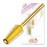 PANA Nail Carbide Volcano Bit - Two Way Rotate use for Both Left and Right Handed - Fast remove Acrylic or Hard Gel - 3/32 Shank - Manicure, Nail Art, Drill Machine (Extra Fine, Gold)