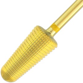 PANA Nail Carbide Volcano Bit - Two Way Rotate use for Both Left and Right Handed - Fast remove Acrylic or Hard Gel - 3/32 Shank - Manicure, Nail Art, Drill Machine (Extra Fine, Gold) PANA Nail Carbide Volcano Bit - Two Way Rotate use for Both Left and Right Handed - Fast remove Acrylic or Hard Gel - 3/32 Shank - Manicure, Nail Art, Drill Machine (Extra Fine, Gold)