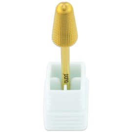 PANA Nail Carbide Volcano Bit - Two Way Rotate use for Both Left and Right Handed - Fast remove Acrylic or Hard Gel - 3/32 Shank - Manicure, Nail Art, Drill Machine (Extra Fine, Gold) PANA Nail Carbide Volcano Bit - Two Way Rotate use for Both Left and Right Handed - Fast remove Acrylic or Hard Gel - 3/32 Shank - Manicure, Nail Art, Drill Machine (Extra Fine, Gold)