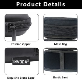 INVODA Electric Shaver Case for Norelco One Shaver Blade Razor Case Showerproof Body Hair Trimmer and Groomer for Men Storage Box EVA Protective Shaver Hard Case INVODA Electric Shaver Case for Norelco One Shaver Blade Razor Case Showerproof Body Hair Trimmer and Groomer for Men Storage Box EVA Protective Shaver Hard Case
