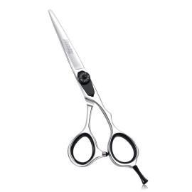 Moontay 6.0 Hair Cutting Shears, Professional Barber Styling Hairdressing Scissors, JP-440C Stainless Steel Salon Scissors, Silver