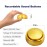 Gold Recordable Button - Easy 30 Sec Talk Button for Dogs & Golden Buzzer