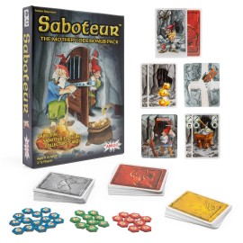 Amigo Games Saboteur The Mother Lode Bonus Pack Strategy Card Game - Includes Saboteur, Saboteur 2 & Secret Collectors Card - Perfect for Family Game Nights for Kids & Adults Age 8 & Older