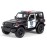 KiNSMART - Jeep Wrangler Rubicon Off Road 4x4 5 inch 1:34 Scale Die Cast Model Replica Toy Car (Rescue Police)