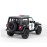 KiNSMART - Jeep Wrangler Rubicon Off Road 4x4 5 inch 1:34 Scale Die Cast Model Replica Toy Car (Rescue Police)