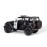KiNSMART - Jeep Wrangler Rubicon Off Road 4x4 5 inch 1:34 Scale Die Cast Model Replica Toy Car (Rescue Police)