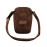 Scissors Pouch Cowhide Leather Salon Barber Hairdressing Scissors Holster Hair Stylist Tools Bag Comb Shear Holster Waist Shoulder Belt (Brown)
