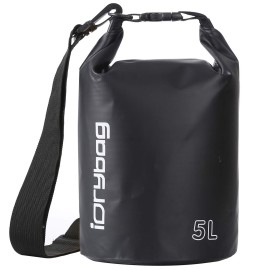 IDRYBAG Dry Bag for Kayaking Waterproof 2L/5L/10L/15L/20L, Small Dry Sack Waterproof Bag for Boating