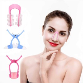 Nose Shaper, 3pcs Nose Shaper Lifter Clip, Soft Silicone Nose Corrector for Slimming, Nose Bridge Straightener Corrector for Women and Men Nose Shaper, 3pcs Nose Shaper Lifter Clip, Soft Silicone Nose Corrector for Slimming, Nose Bridge Straightener Corrector for Women and Men