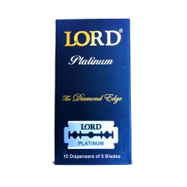 50 New Lord Platinum Double Edge Razor Blades