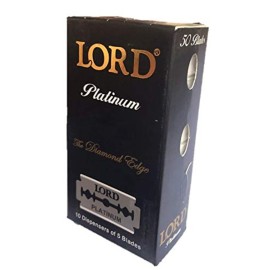 50 New Lord Platinum Double Edge Razor Blades