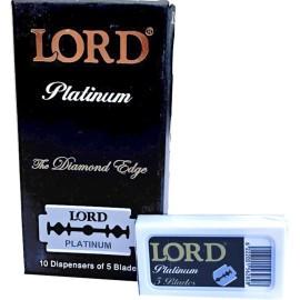 50 New Lord Platinum Double Edge Razor Blades