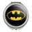 Batman Classic Bat Shield Logo Compact Travel Purse Handbag Makeup Mirror
