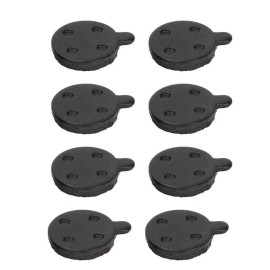 Brake Pads, Semi Metal Brake Pads 4 Pairs Brake Disc Rotor Pad for 10inch Electric Scooter