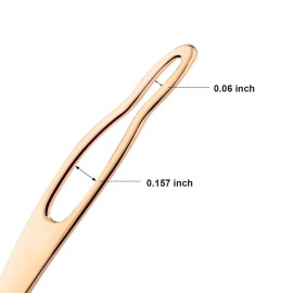 WILLBOND 3 Pcs Interlocking Tool for Locs Sisterlock Retighten Dreadlocks micro locs tool for Sisterlocks Dreadlock Interlocks Tightening Maintaining(Gold)