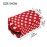 ALAZA Red White Polka Dot Makeup Cosmetic Portable Pouch Bag Organizer Capacity Storage Bag for Women Girls