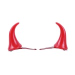 Bonnie Z. Leonardo Red Devil Hair Clips Red Devil Horns Clip On 1 Count (Pack of 1)