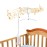 28 inches Crib Mobile arm with Mobile Music Box Spinner,Music onlyRotating onlyMusic & RotatingVolume ControlBassinet Mobile Clip on Crib or Bassinet,28 in Crib Mobile arm