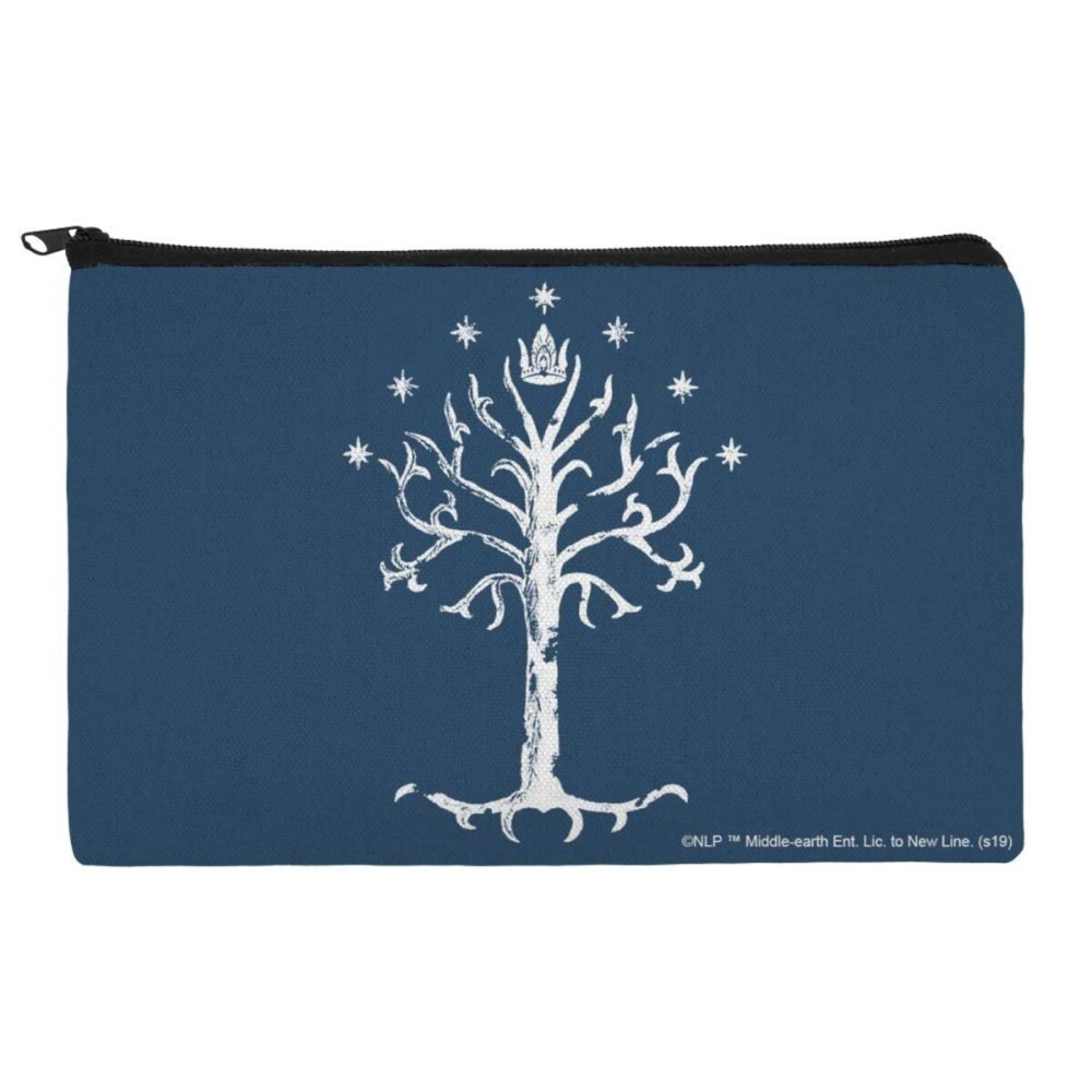 THE LORD OF THE RINGS Tree of Gondor Makeup Cosmetic Bag Organizer Pouch THE LORD OF THE RINGS Tree of Gondor Makeup Cosmetic Bag Organizer Pouch