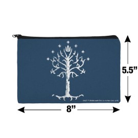 THE LORD OF THE RINGS Tree of Gondor Makeup Cosmetic Bag Organizer Pouch THE LORD OF THE RINGS Tree of Gondor Makeup Cosmetic Bag Organizer Pouch