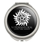 GRAPHICS & MORE Supernatural Anti Possession Symbol Compact Travel Purse Handbag Makeup Mirror