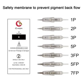 20pcs Permanent Makeup Cartridge Needles 1R,2R,3RL,5RL,3F,5F,7F Eyebrow Shading Needles for Permanent Makeup Machine Pen (1R-0.3mm) 20pcs Permanent Makeup Cartridge Needles 1R,2R,3RL,5RL,3F,5F,7F Eyebrow Shading Needles for Permanent Makeup Machine Pen (1R-0.3mm)