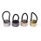 4 PCS Women Opened Circle Hair Elastic Bands Fashion Metal Hair Ties Ponytail Hair Holder Elastic Hair Band Hair Cuff Hair Rope Hair Clips Accessories (D)