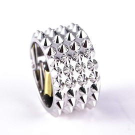 4 PCS Women Opened Circle Hair Elastic Bands Fashion Metal Hair Ties Ponytail Hair Holder Elastic Hair Band Hair Cuff Hair Rope Hair Clips Accessories (D)