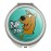 Scooby-Doo Ruh Roh Compact Travel Purse Handbag Makeup Mirror