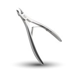 Rui Smiths Ultra-Premium Stainless Steel Cuticle Nippers - Professional Stainless Steel Cuticle Cutters - Japanese Handle, Mirror Finish - 4mm Jaw, Double Spring