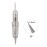 Guapa 9mm Cartridge Needle 20pcs 1R-0.18mm Nano needles Permanent Makeup Cartridge Needles 1R,2R,3RL,5RL,3F,5F,7F Eyebrow Shading Needles for Permanent Makeup Machine Pen (1R-0.18mm)