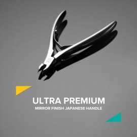 Rui Smiths Ultra-Premium Stainless Steel Cuticle Nippers - Professional Stainless Steel Cuticle Cutters - Japanese Handle, Mirror Finish - 5mm Jaw, Double Spring Rui Smiths Ultra-Premium Stainless Steel Cuticle Nippers - Professional Stainless Steel Cuticle Cutters - Japanese Handle, Mirror Finish - 5mm Jaw, Double Spring