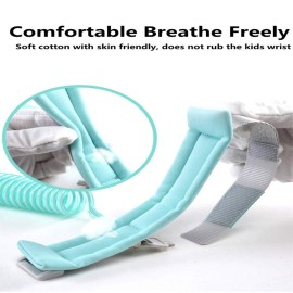 Fzbjayoon 2 in 1 Baby Leash Anti Lost Wrist Link for Toddlers Toddler Harness,Baby Leash,Leash for Toddlers,Wrist LeashesGreen 2.5M)