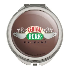 Friends Central Perk Logo Compact Travel Purse Handbag Makeup Mirror
