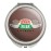 Friends Central Perk Logo Compact Travel Purse Handbag Makeup Mirror