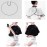 Women Makeup Apron Hair Salon Cape Barber Bib Hair Cutting Apron or Makeup Artist Special Makeup Comb-out Cape(Black)